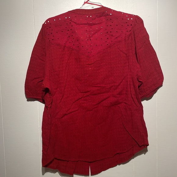 Red Knox Rose Women’s Short Sleeve - Picture 4 of 4